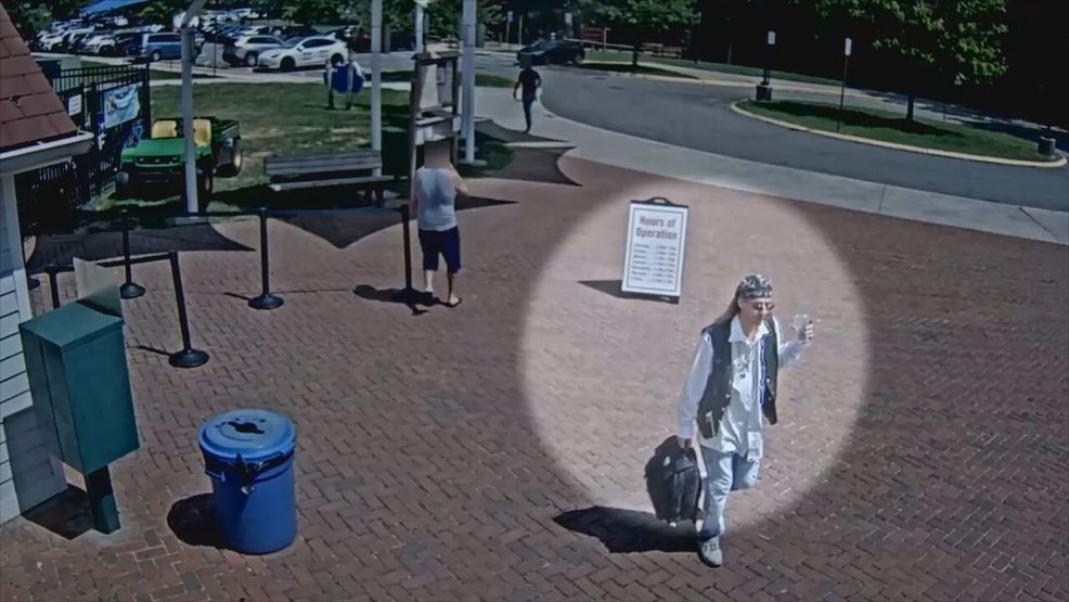 IanTLovejoy's tweet card. New video shows registered Tier III Sex Offender Richard Cox walking out of a spray park in Fairfax County, as well as walking to another children's playground.
