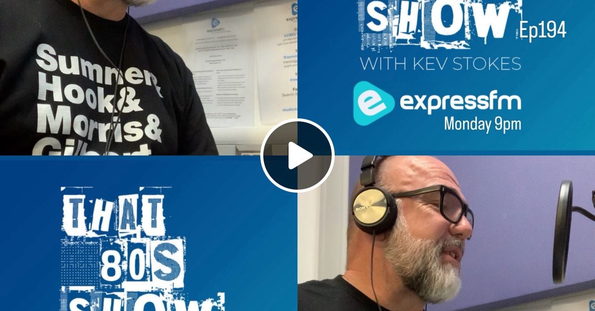 Kevin5LiveChamp's tweet card. THAT 80s Show on ExpressFM This week's show includes tunes from: NEW ORDER, Ian Dury, THE WILD SWANS, Talking Heads, THE STRANGLERS, The Bodysnatchers, THE VAPORS, Nine Below Zero, THE CLASH, Depeche...