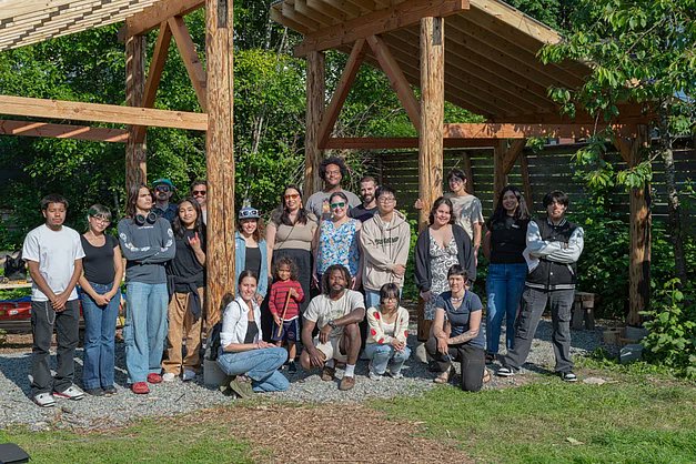 SoSeaEmerald's tweet card. Indigenous youth in Rainier Beach reimagined a simple shed project into a powerful act of "rematriation," designing and building a welcoming center rooted in ancestral knowledge, art, and land...
