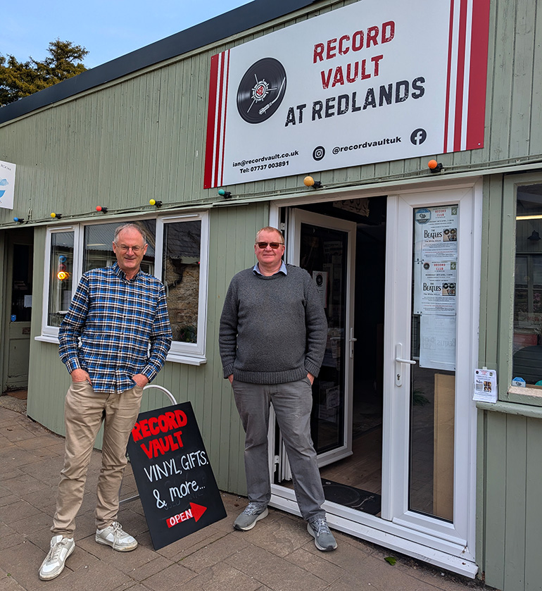 graham1471's tweet card. Graham Jones travelled around the country lanes of Dorset being held up behind herds of cows and tractors to visit this wonderful record shop located in Redlands Yard, Broadwindsor. If visiting the...