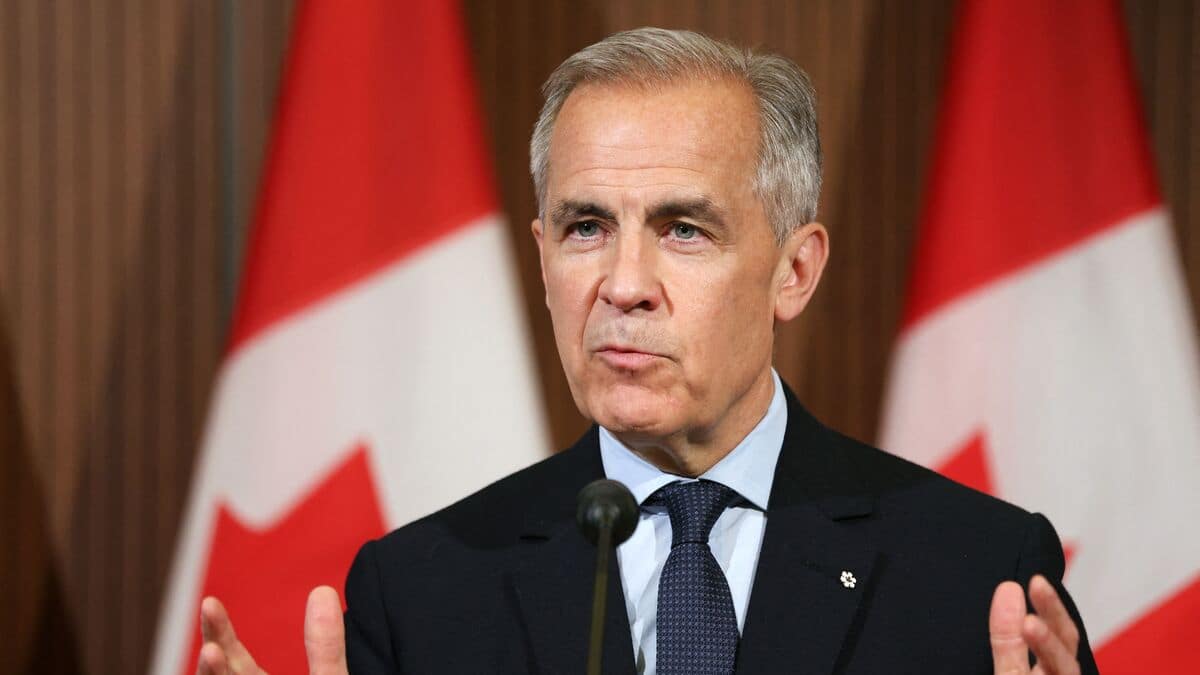 ChristineNorm's tweet card. Le premier ministre Mark Carney détenait des intérêts dans plus de 560 entreprises, dont les géants du web Google, Amazon, Meta, avant son élection.