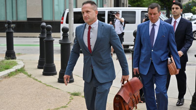 dcpetterson's tweet card. Former Louisville police officer Brett Hankison was sentenced Monday to 33 months in prison for violating Breonna Taylor’s rights during the raid in which she was shot and killed, after President...