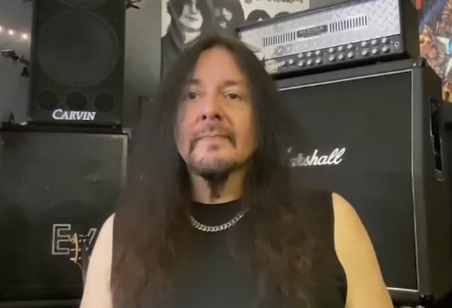 Darkangelthrash's tweet card. In a new interview with Altars Of Metal, DARK ANGEL drummer Gene Hoglan spoke about the reunited California thrash metal pioneers' upcoming first new album in 34 years, "Extinction Level Event",...