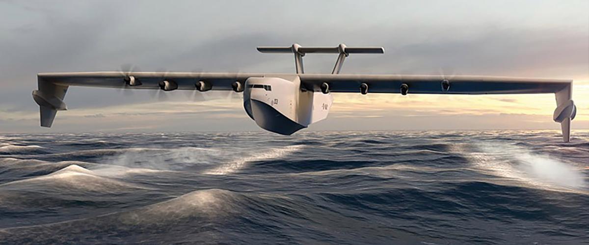 NavalInstitute's tweet card. Commercial development of wing-in-ground-effect vehicles and amphibious airplanes presents an opportunity.