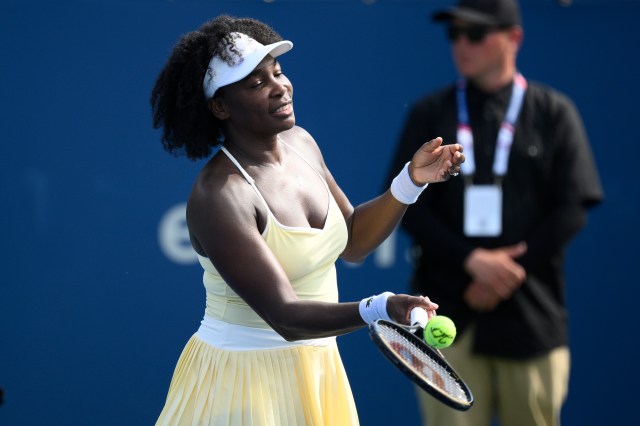 chicagotribune's tweet card. Venus Williams displayed her trademark power on some strokes and missed others while teaming with Hailey Baptiste for a 6-3, 6-1 victory.