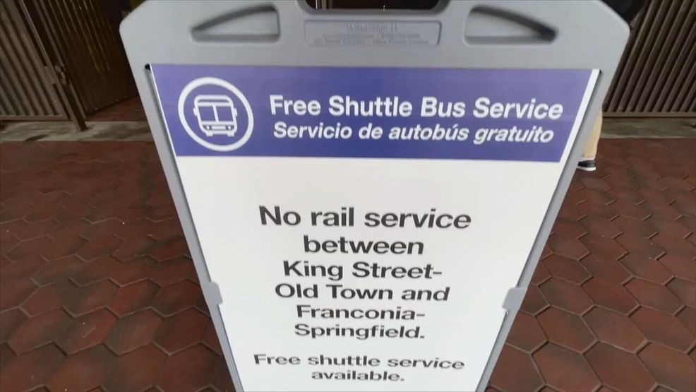 7NewsDC's tweet card. For the fourth time since 2019, Metro has shut down the Van Dorn Street and Franconia-Springfield stations for work.