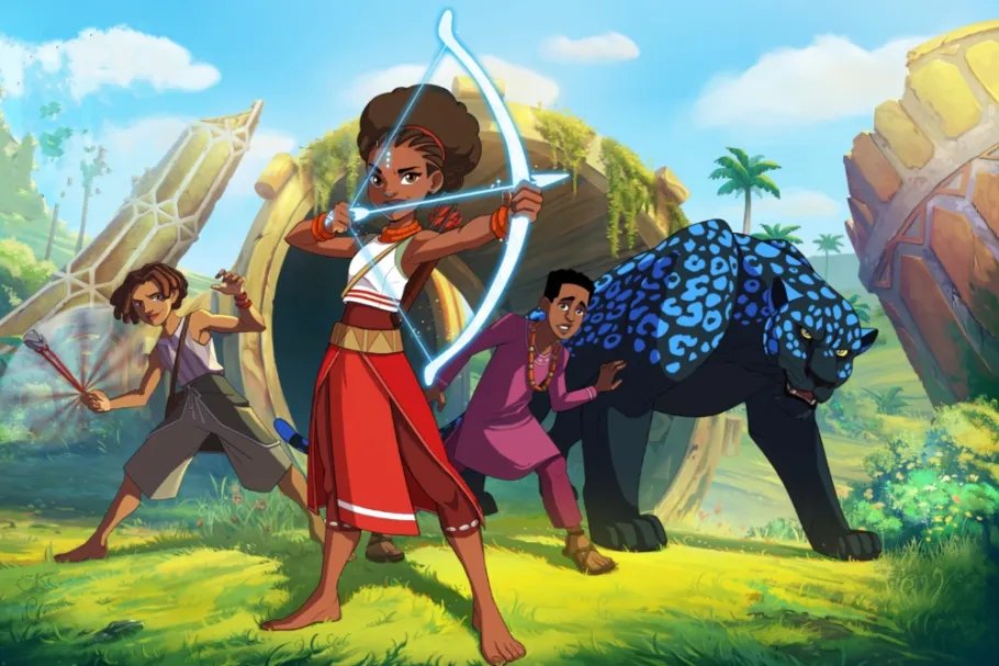 LionForgeEnter's tweet card. Iyanu has emerged as the number one kids' series on Showmax across Africa, surpassing international kids' series Knuckles, following its premiere on Friday,