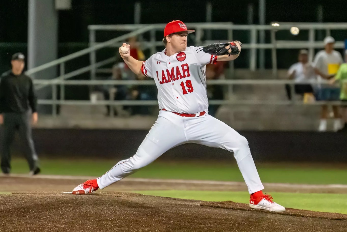 mattGfaye's tweet card. Riely Hunsaker becomes the 100th player in Lamar University's history to be selected in the MLB Draft.