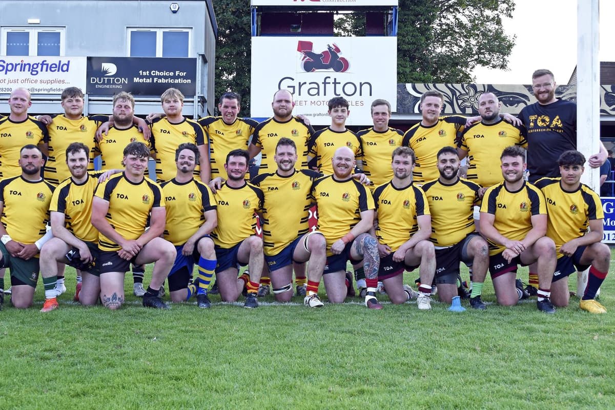 LNDGSport's tweet card. Goldington Road hosts end of season friendly