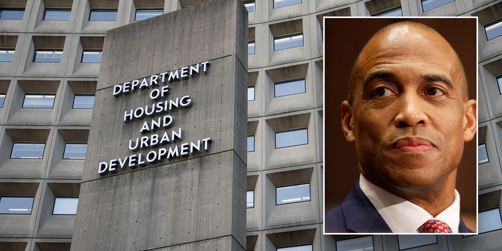 HUDgov's tweet card. HUD Secretary Scott Turner shares video of falling roof tiles, highlighting safety concerns as the department prepares to relocate to Alexandria amid $500 million maintenance costs.