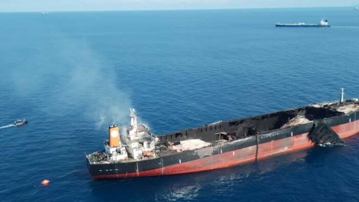 zerohedge's tweet card. Follows a recent series of limpet mine attacks on oil tankers which departed Russian ports...