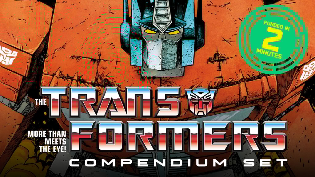 geoffsenior4's tweet card. The original THE TRANSFORMERS US and THE TRANSFORMERS UK comic book series together in two distinctive hardcover collection sets.