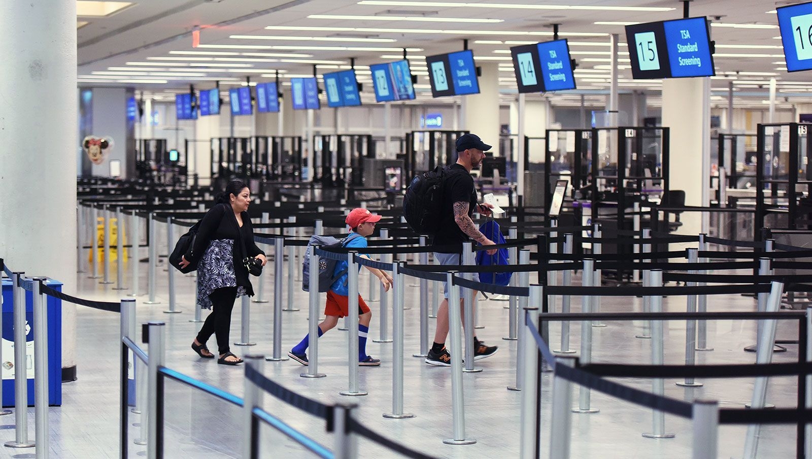 WTOP's tweet card. The Department of Homeland Security announced an expansion of Transportation Security Administration checkpoints for families traveling with children and military members on Thursday.