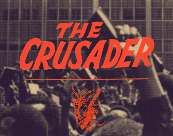 PartisanReposts's tweet card. The Partisan is excited to share that the revolutionary Black theoretical publication The Crusader has relaunched with a brand new magazine edition format. The Labor and National questions have par…