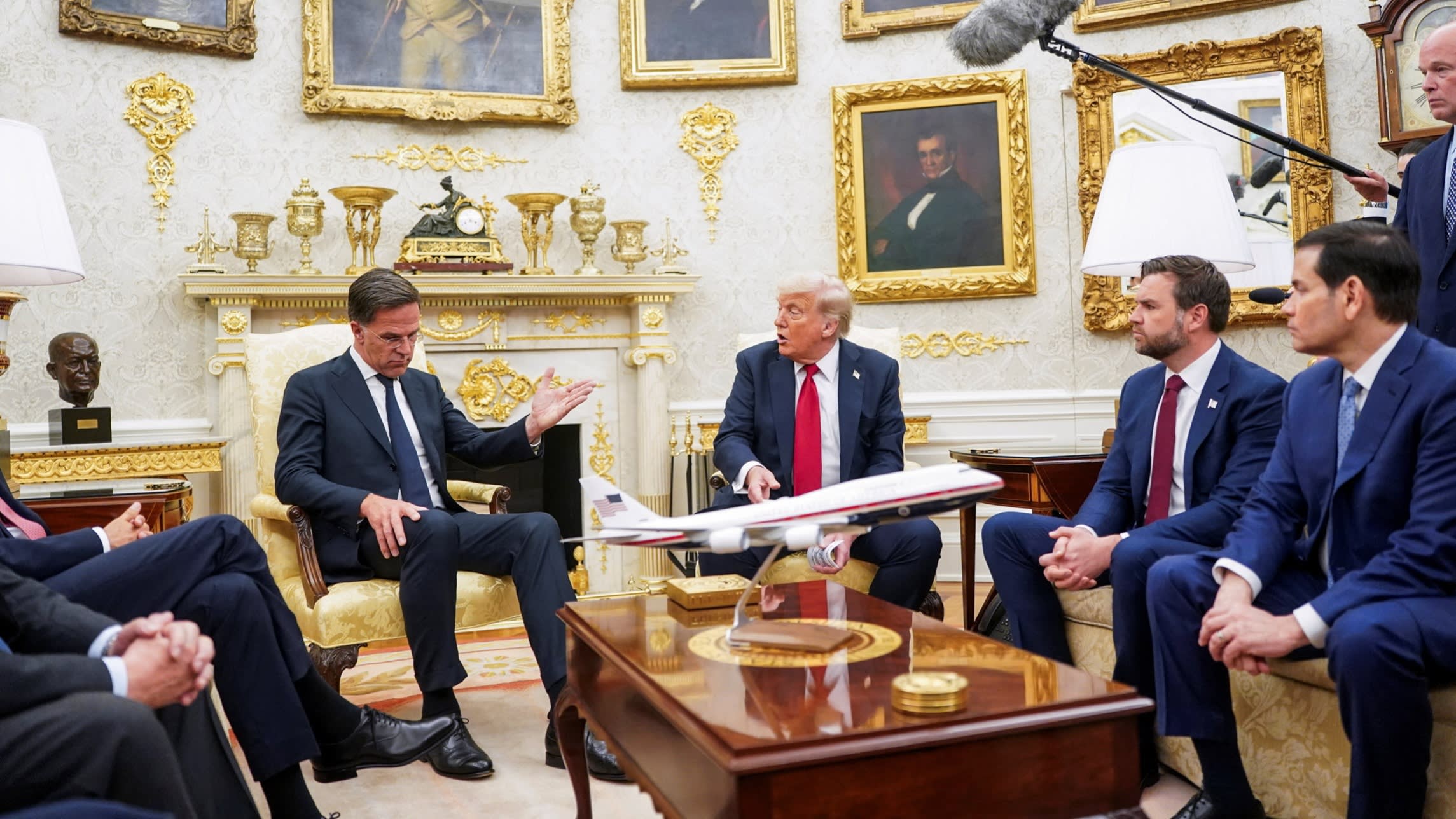 maxseddon's tweet card. Trump says he is ‘very unhappy’ with Moscow for lack of progress on a ceasefire deal
