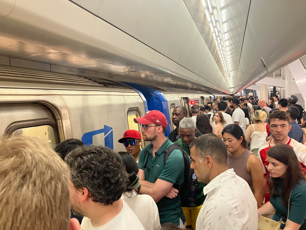 njdotcom's tweet card. Ongoing track problems prompt PATH to offer NJ Transit and ferry options for riders to avoid repair delays.