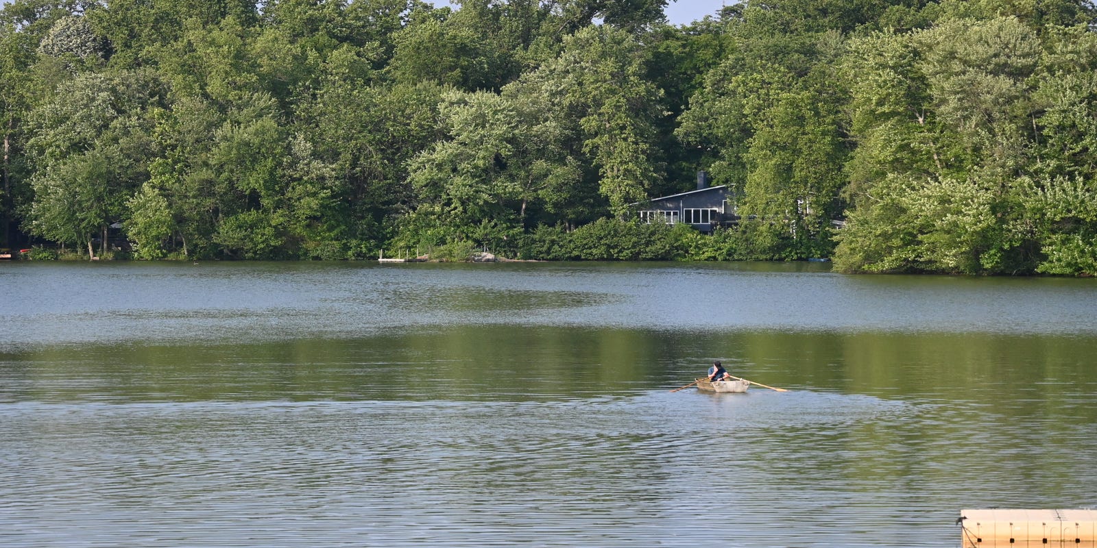 davidmckay415's tweet card. New Rochelle, which owns part of the Lake Isle Dam, has threatened to dismantle its section of the dam, which would lower the lake by 12 feet.