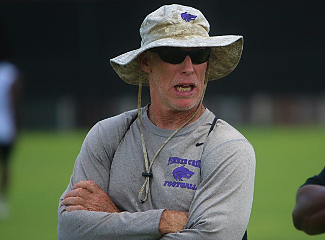 OS_ChrisHays's tweet card. Citing the changing landscape of high school football, Jimmy Buckridge — the longest-tenured coach in the Orlando area at 24 seasons — has stepped down at Timber Creek.