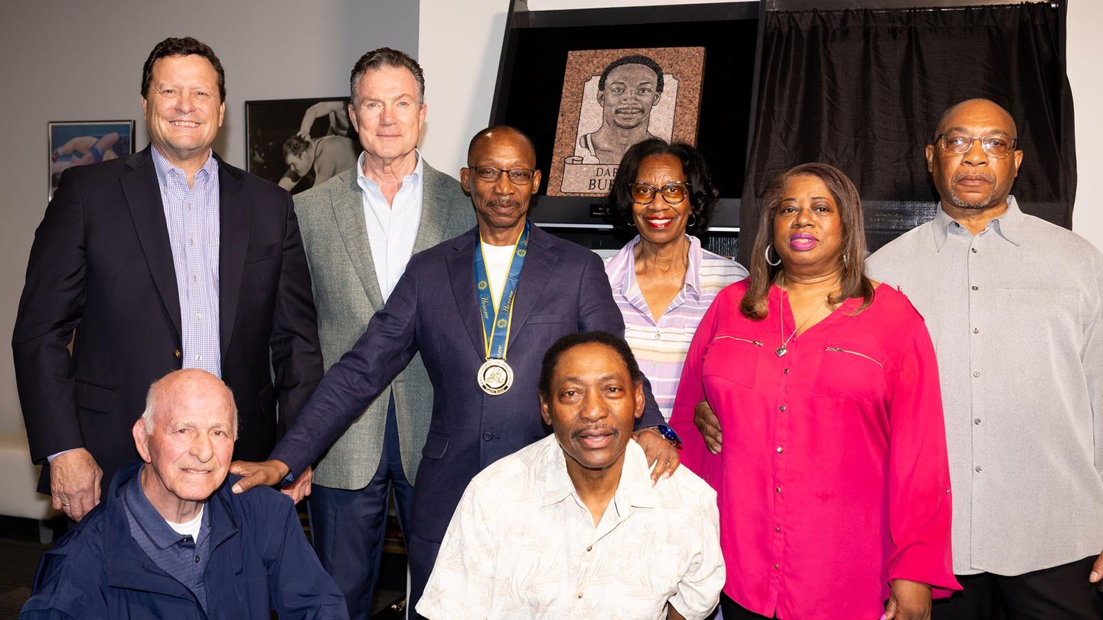 LehighMWREST's tweet card. Former Lehigh standout and Roger S. Penske/Lehigh Athletics Hall of Fame member Darryl Burley '83 was formally inducted into the National Wrestling Hall of F...
