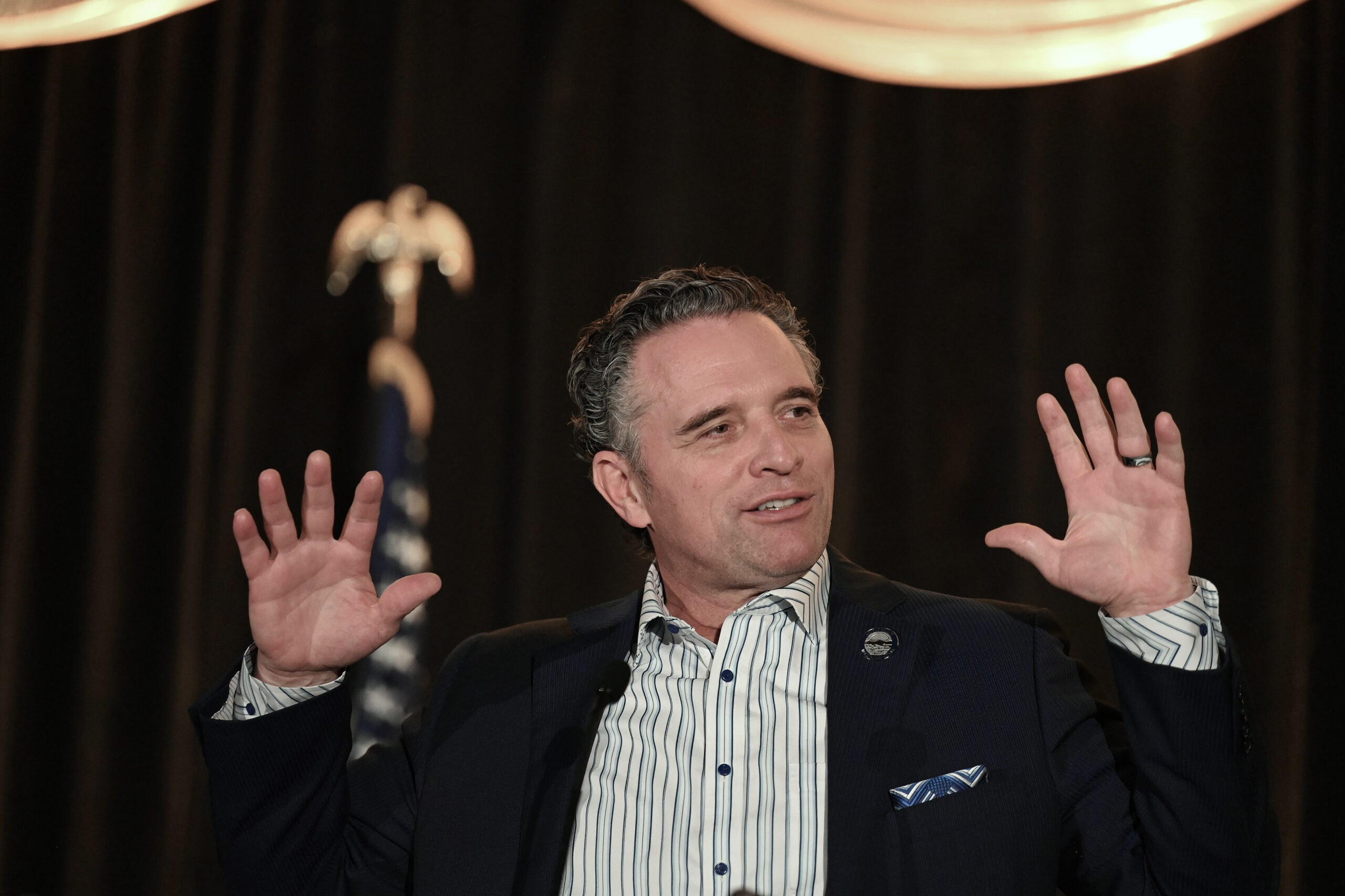 OffThePress1's tweet card. Kansas State Senate President Ty Masterson announced a bid for governor on Sunday, entering an already crowded field of candidates. Masterson announced his candidacy during a campaign event in the...