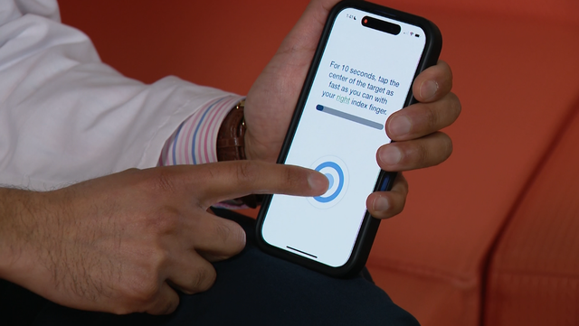 AmarDhand's tweet card. Researchers at Mass General Brigham hope to reduce the amount of time patients wait to call 911.