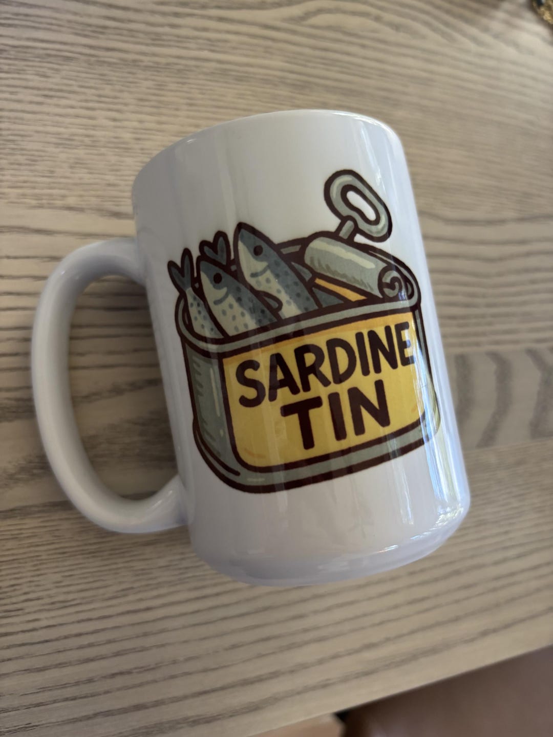 TheSardineTin's tweet card. This Mugs item is sold by SardineTinOfficial. Ships from Eden Prairie, MN. Listed on Jul 21, 2025