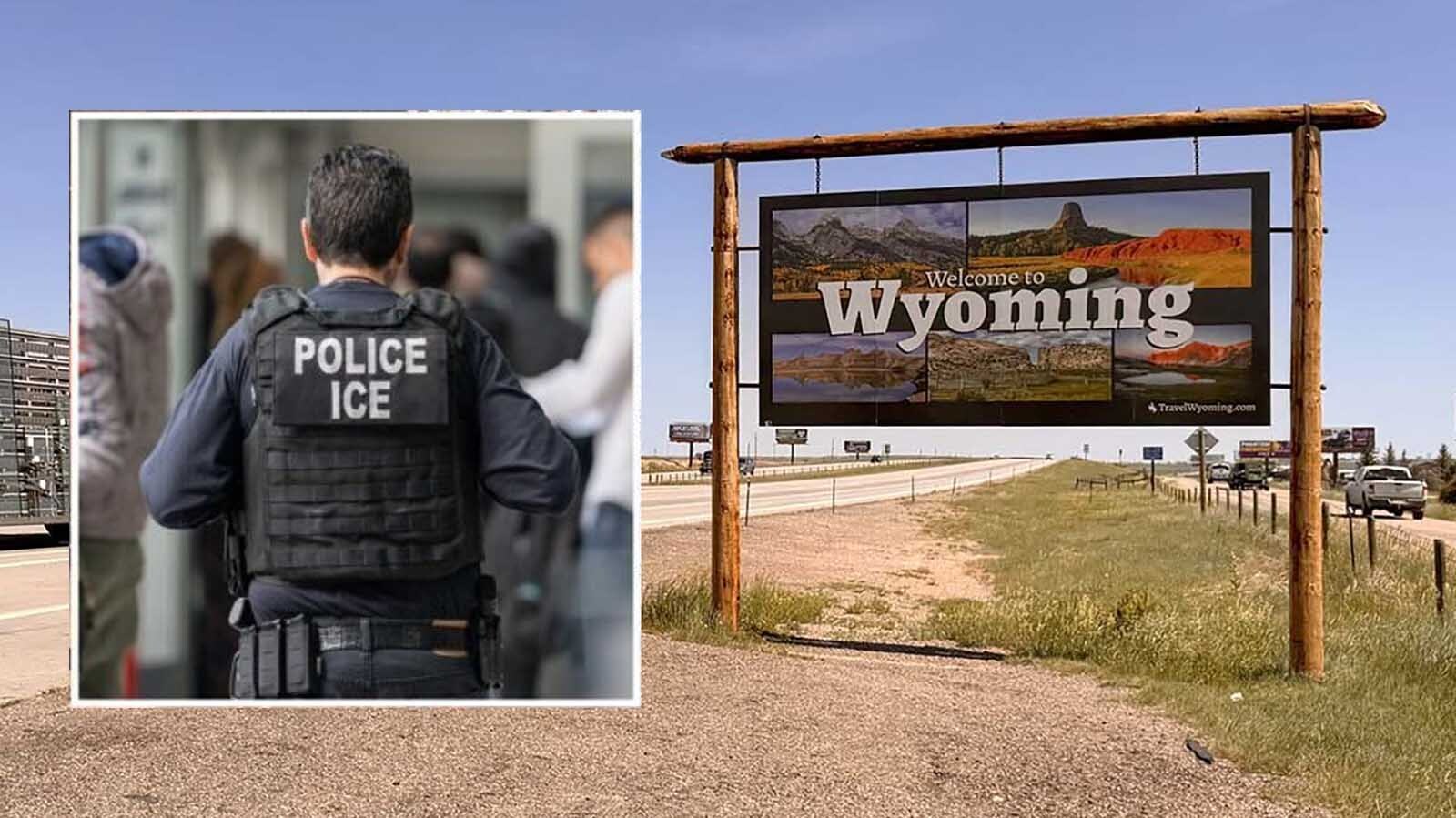daily_cowboy's tweet card. Out-of-state immigration detainees are entering Wyoming in high volumes, including a batch of 44 transported Friday to Casper. That’s to alleviate the…