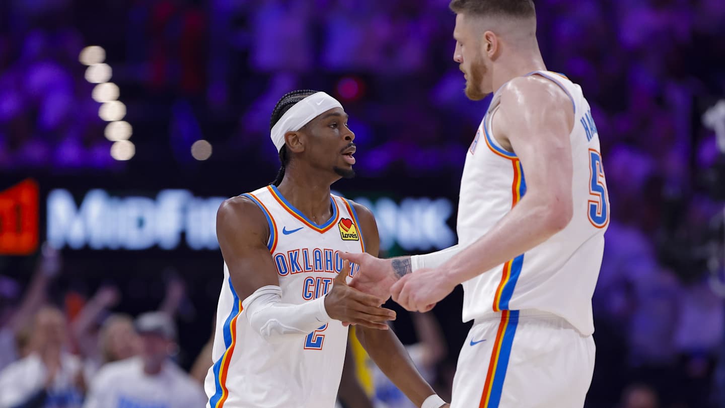 OKCThunderSI's tweet card. It’s hard not to marvel at Shai Gilgeous-Alexander’s 2024-25 season. From the statistics, to the highlights, and the sheer amount of wins he willed his team too