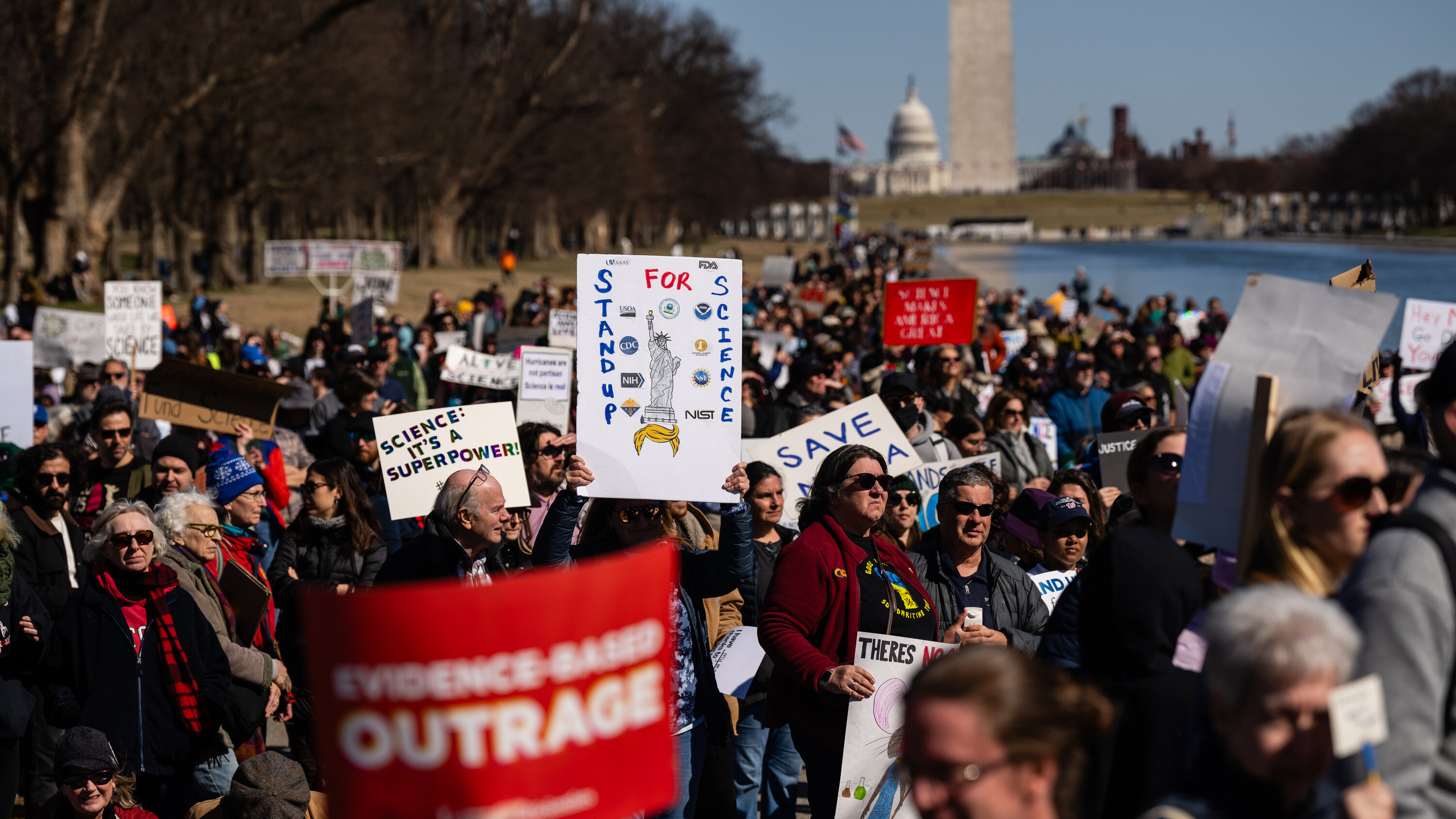 dacolon's tweet card. Nearly 2,000 scientists urged that Congress restore funding to federal agencies decimated by recent cuts.