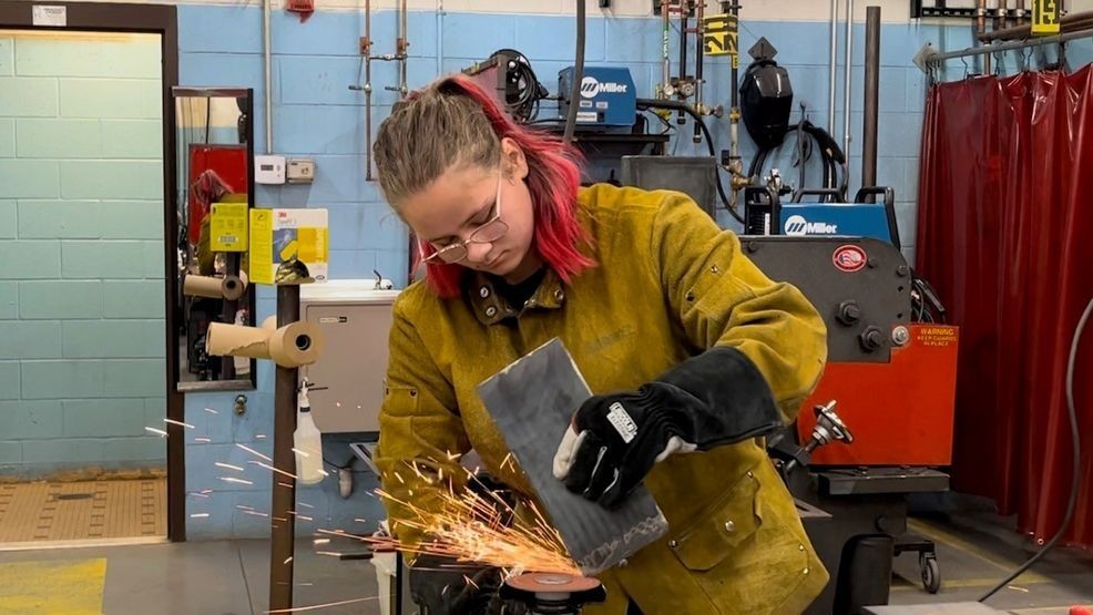 MClarke7News's tweet card. At Potomac Senior High School in Prince William County, students are coming away with new appreciation for the trades in a tough jobs market.