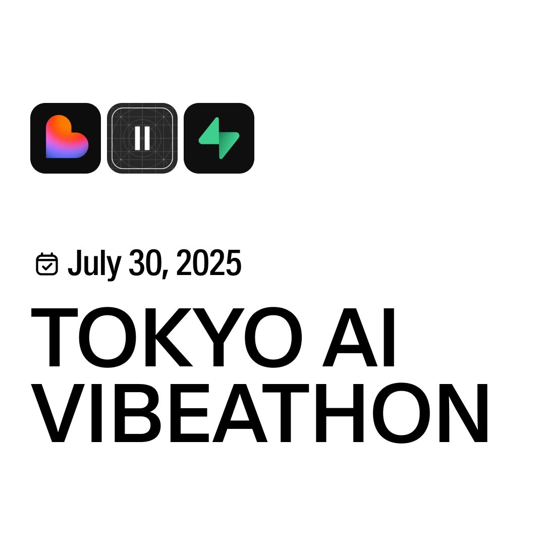 __sakito__'s tweet card. # Lovable × Supabase × ElevenLabs ハッカソン in Tokyo 2025年7月30日（水）、Lovable・Supabase・ElevenLabs 共催の1日限りのハッカソンを東京で開催します。参加者は50名限定です。 当日は、Lovableチームからのメッセージ共有のほかSupabase, ElevenLabsのエンジニアがメンターとして参加し、参加者には...