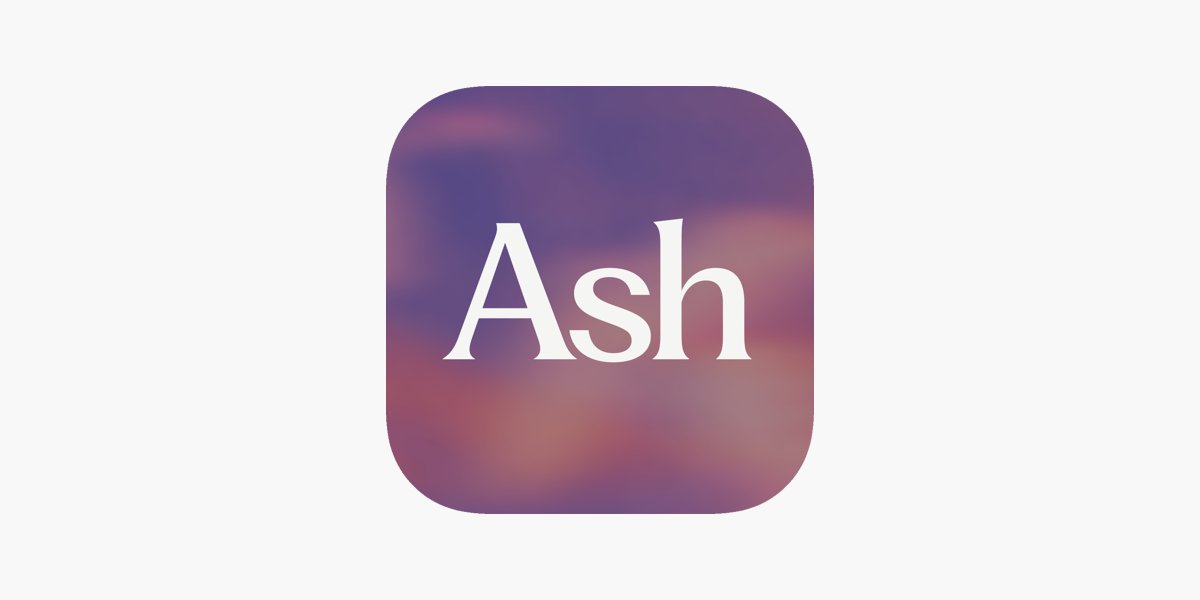 RonConway's tweet card. ‎Ash is the first AI designed for therapy. Whether you need support for stress, anxiety, relationships, or a bad day, Ash can help right now with a private, zero judgment space to speak freely. Ash...