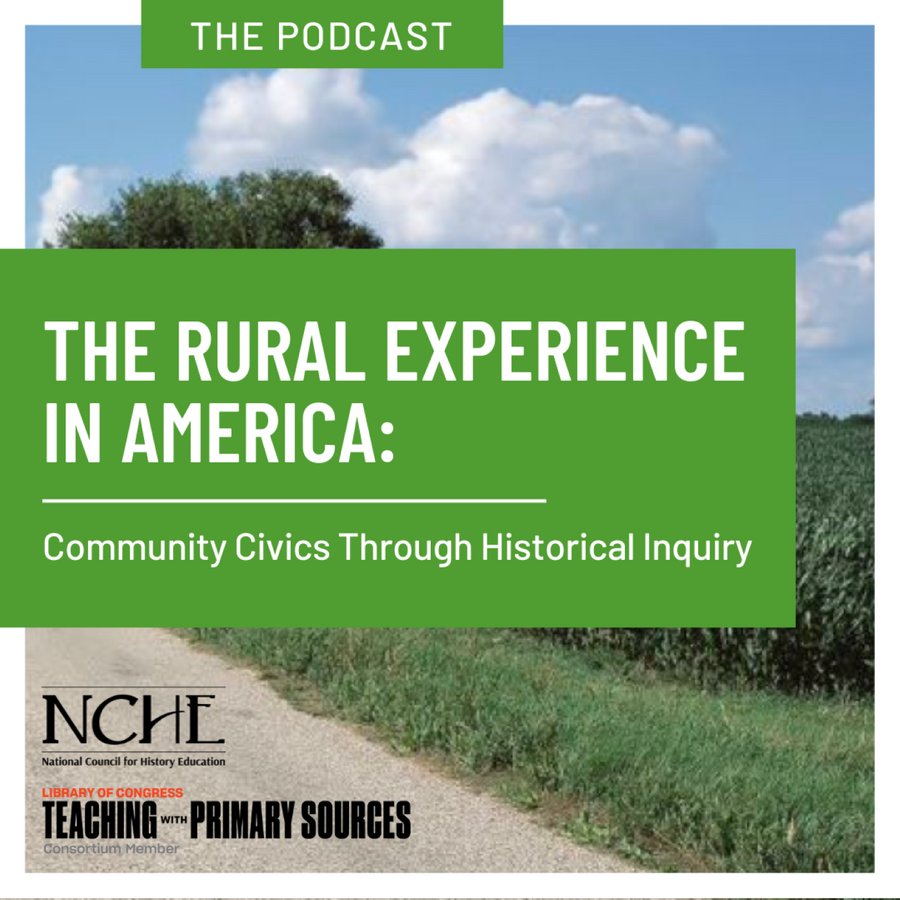 historyed's tweet card. The Year 3 public history projects for The Rural Experience in America, Community Civics Through Historical Inquiry are featured in Season 3 podcasts. Join us as teachers, students, and community...