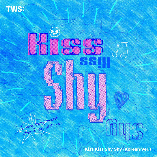 TWS_PLEDIS's tweet card. Kiss Kiss Shy Shy (Korean Ver.)
