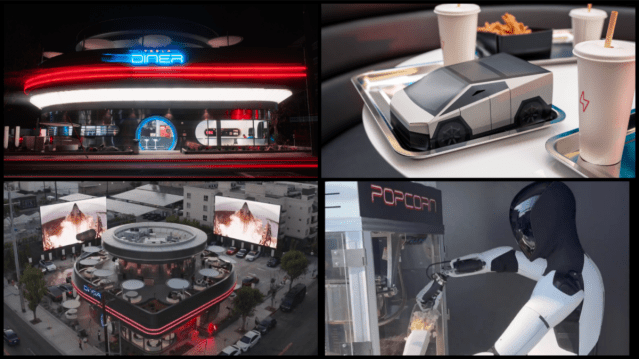 JaneidyEve's tweet card. Tesla plans to build a retro-futuristic diner in Starbase, Texas, a move aimed at integrating entertainment and convenience into its expanding network of Supercharger stations. This development fol…