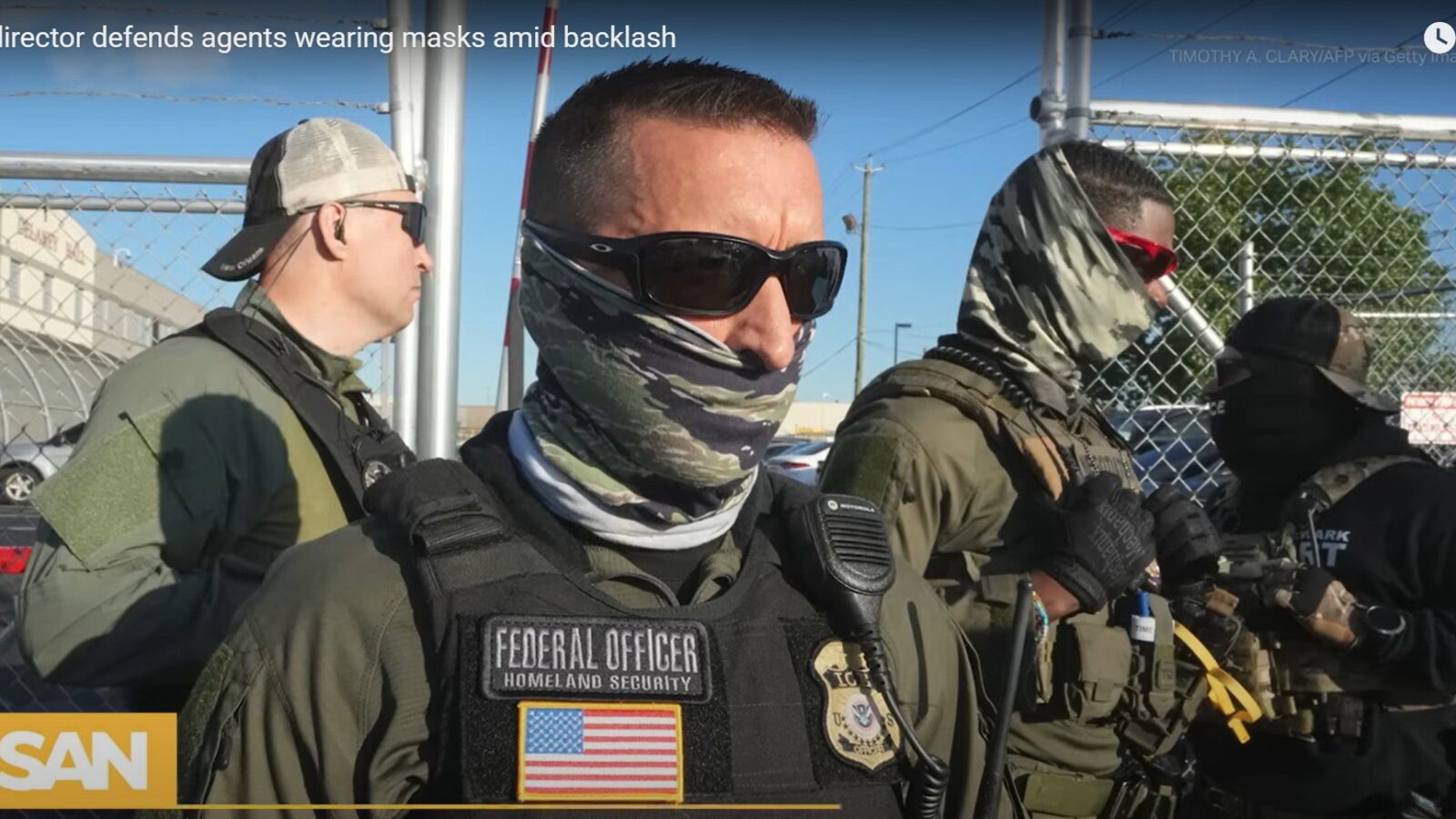 fulredy's tweet card.           Deranged open borders Democrats are seemingly so determined to put the lives of our brave ICE agents in grave danger that they are willing to throw them behind bars.