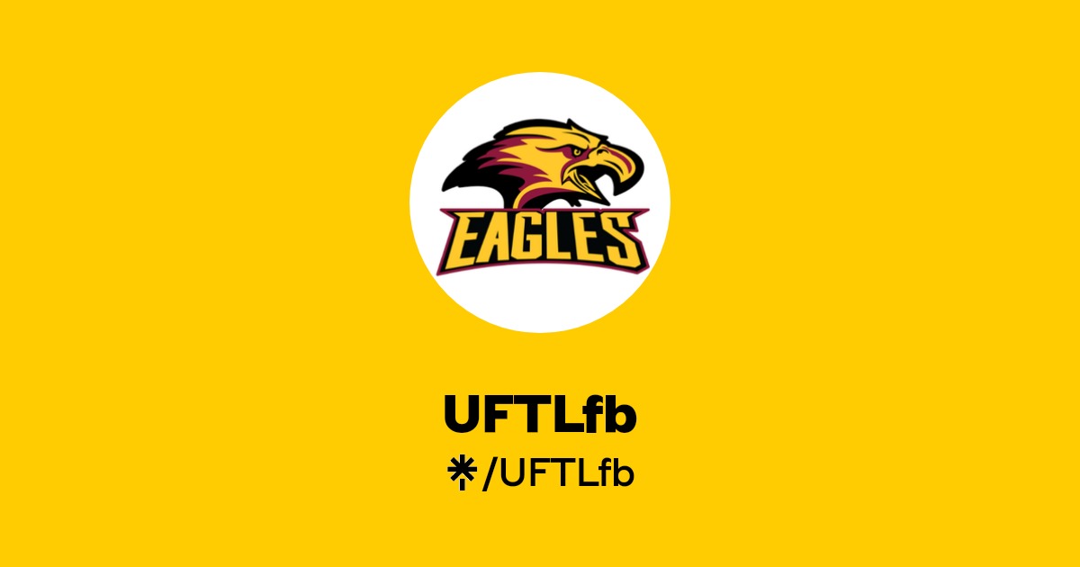 UFTLfb's tweet card. The University of Fort Lauderdale Eagles 🦅🏈 HC/AD: Damon Cogdell NCCAA 🏈 The Faith Center ✝️ #UFTL #UFTLfb #UFTLfootball #UFTLeagles Soar 🦅🏈