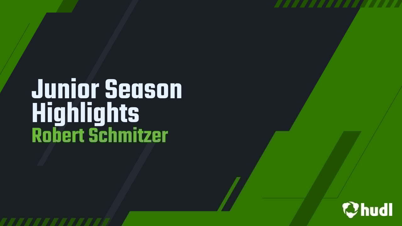 robbieschmitzer's tweet card. Junior Season Highlights
