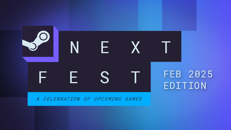 Steam's tweet card. These are the 50 games with the most-played demos during the week of Steam Next Fest, by number of unique players