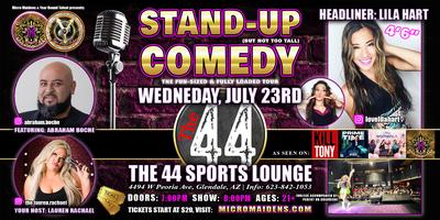 lovelilahart's tweet card. Get ready for a night of fun and laughs with the Tiny Stand-Up Comic Lila Hart, at 4'6" tall, life is too short to miss this!