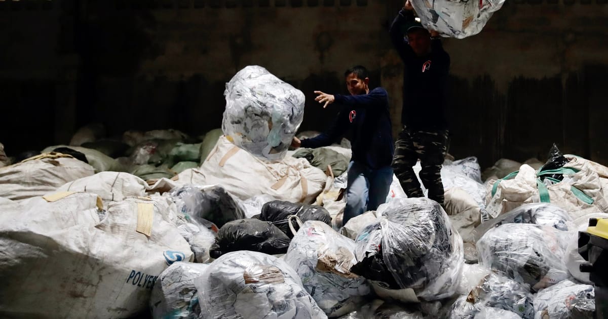 POLITICOEurope's tweet card. The Commission had repeatedly warned France that its waste-sorting rules are incompatible with the EU single market.