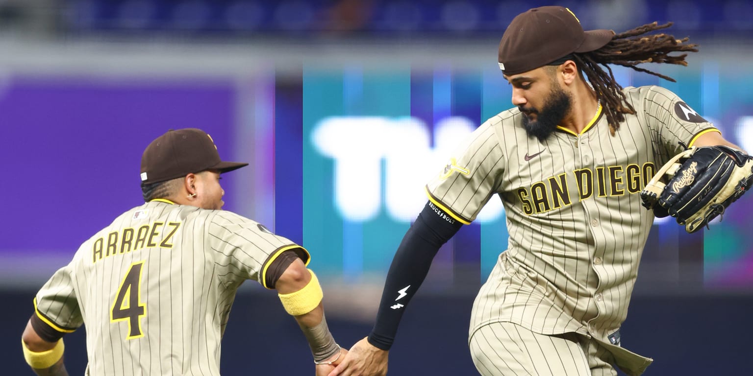 AJCassavell's tweet card. MIAMI -- There’s no telling yet whether these Padres have another second-half surge in them. But through 100 games, they are, in some ways, ahead of schedule. With their 2-1 victory at loanDepot park...