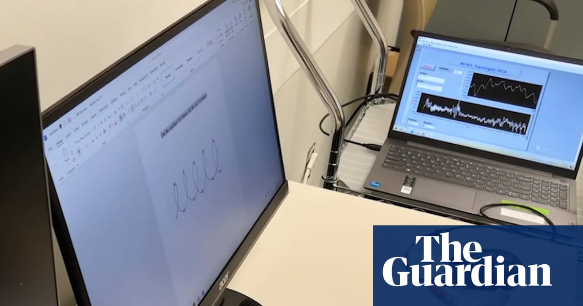 360Science's tweet card. Study utilises handwriting-generated electrical signal to measure tremor in tandem with AI machine learning