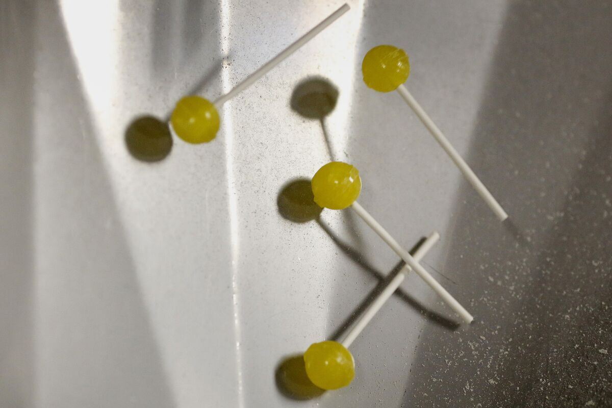 deenashanker's tweet card. The people want their Dum-Dums brightly colored, says lollipop maker's CEO