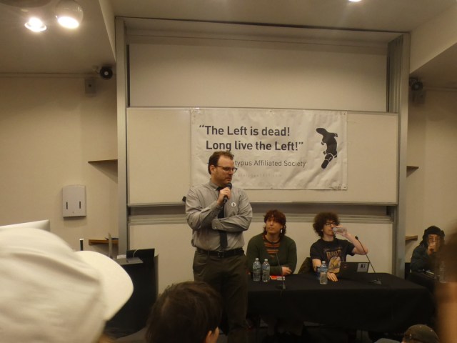 PartisanRCO's tweet card. Ryan M. opens July 12th panel on “Lenin & the National Question” ft. Amal Samaha, Anthony Furia, Arthur Dent, and Isaac. Photo: Max J The Platypus Affiliated Society (PAS), an inter…