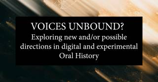 UCLDH's tweet card. ... of OH interviews in the digital realm. We are pleased to welcome Maria Vrachliotou (Ionian University) for this 'Voices Unbound?' seminar.