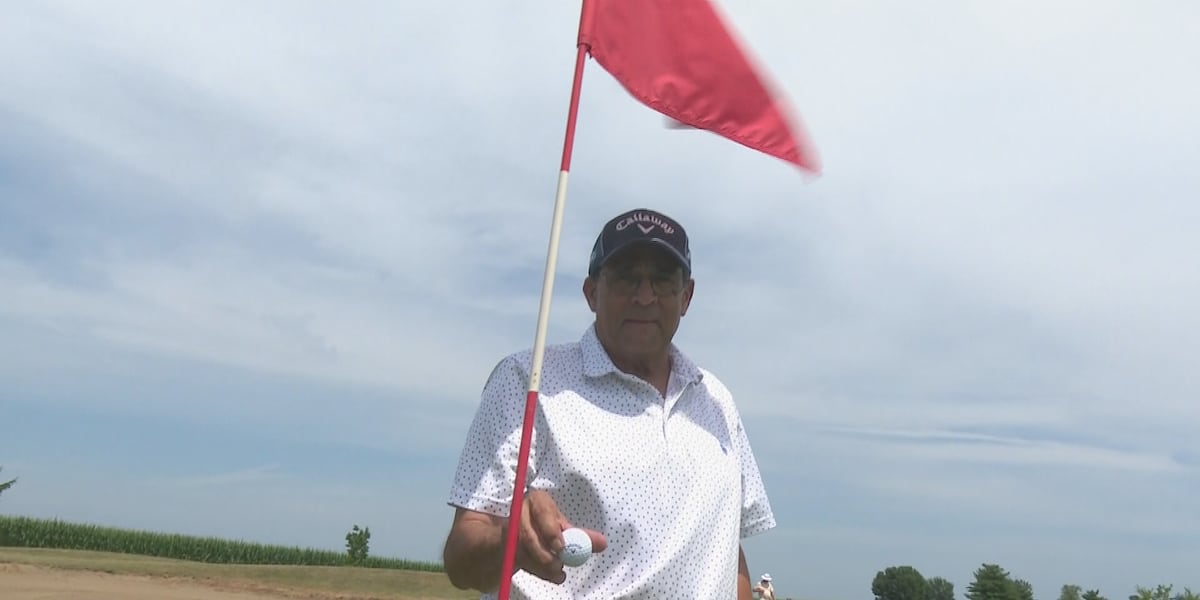 hoijim's tweet card. Slater had two hole-in-ones on one day on hole #4!