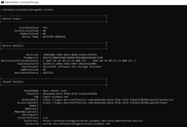 sapirxfed's tweet card. In this post, I dive into how the UpdateDevice function of dsregcmd works behind the scenes. From playing with registry values, tracing API calls in WinDbg, and intercepting requests with Burp, I e…