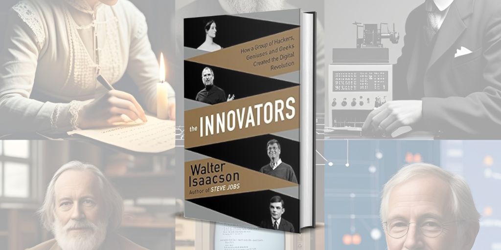 mfaenlle's tweet card. Discover how digital revolution pioneers shaped tech history in Walter Isaacson's The Innovators, a story of teamwork and invention.
