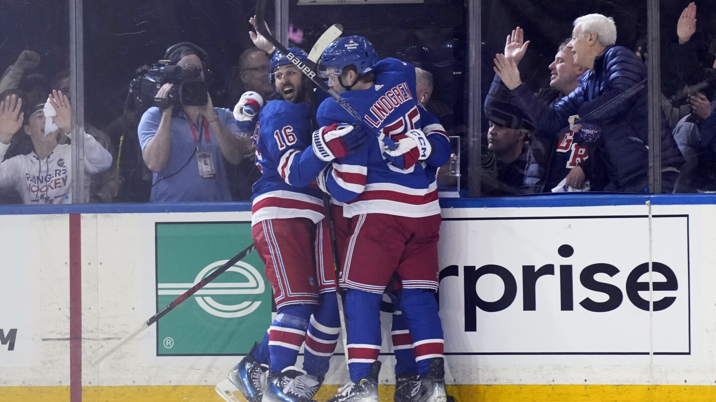 VinCherwooAP's tweet card. Jimmy Vesey had a goal and an assist, Artemi Panarin also scored, and the New York Rangers beat the Washington Capitals 4-1 in Game 1 of their first-round playoff series.